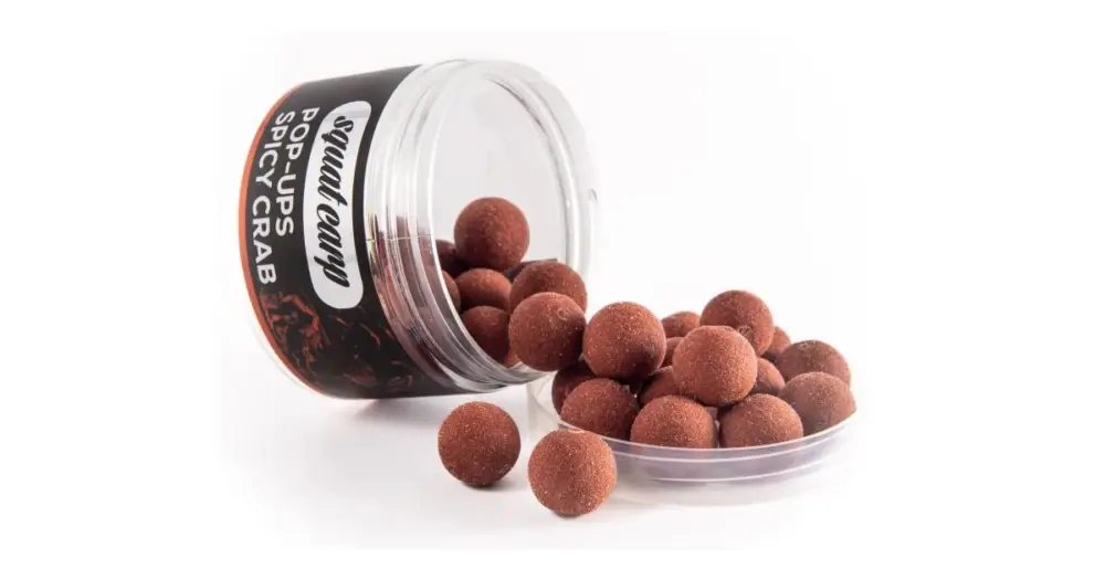 Vrácení Zdarma Squat Carp Plovoucí Boilies Pop-Up Spicy Crab 60 g - 16 mm