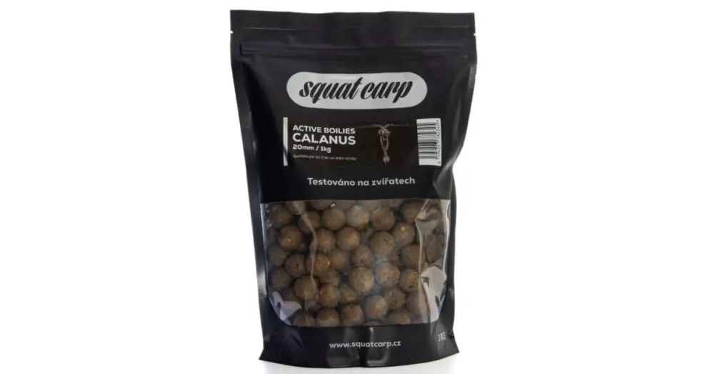 Squat Carp Active Boilies Calanus - 1 kg 24 mm Aktuální