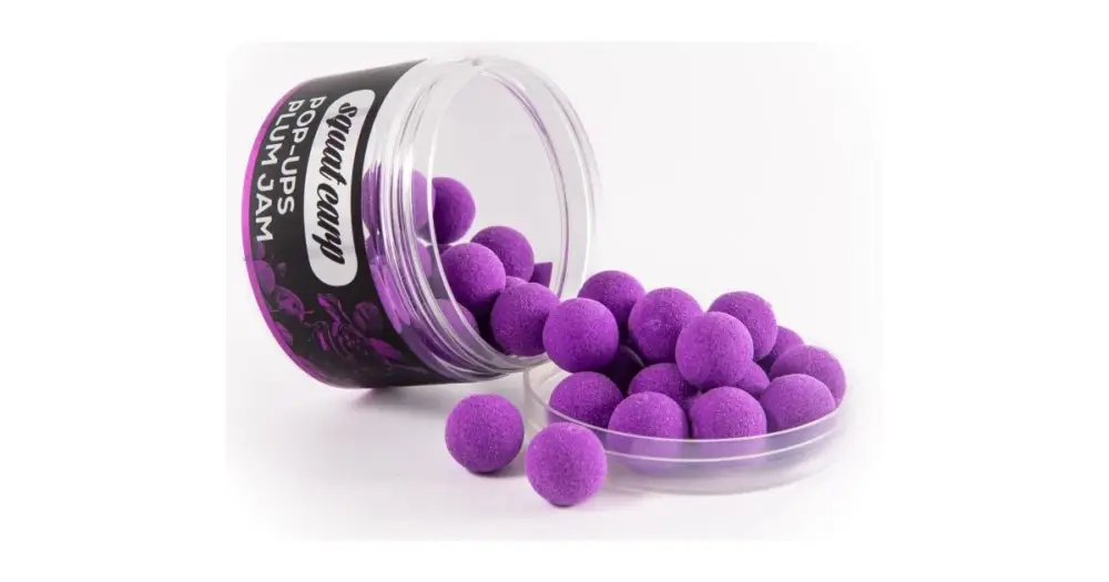Zlevněný Squat Carp Plovoucí Boilies Pop-Up Plum Jam 60 g