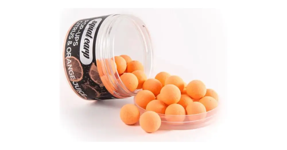 Kup Teď Squat Carp Plovoucí Boilies Pop-Up Citrus & Orange Juice 60 g