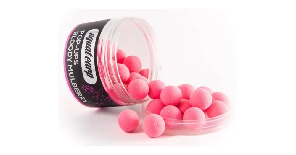 Squat Carp Plovoucí Boilies Pop-Up Bloody Mulberry 60 g - 12 mm Doprava Zdarma