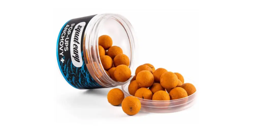 Novinka Squat Carp Plovoucí Boilies Pop-Up Anchovy+ 60 g