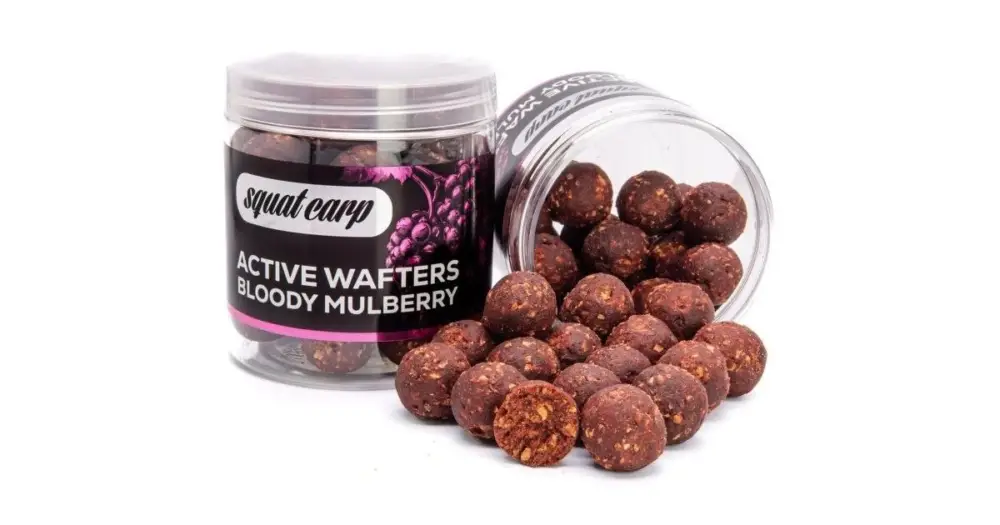 Squat Carp Vyvážené Boilies Active Wafters Bloody Mulberry - 150 g 20 mm Ihned K Objednání