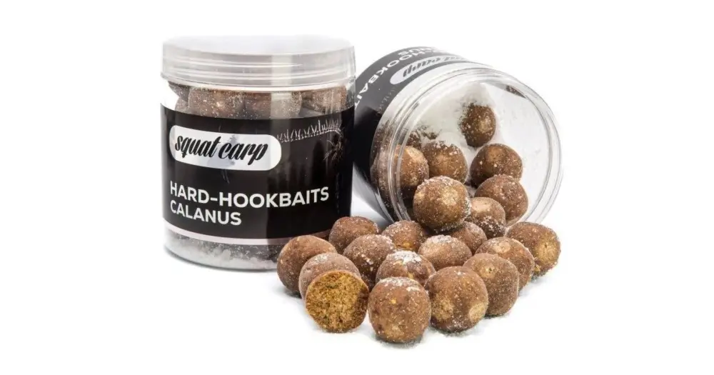Víkendová Akce Squat Carp Tvrzené Boilies Hard Hookbaits Calanus 170 g