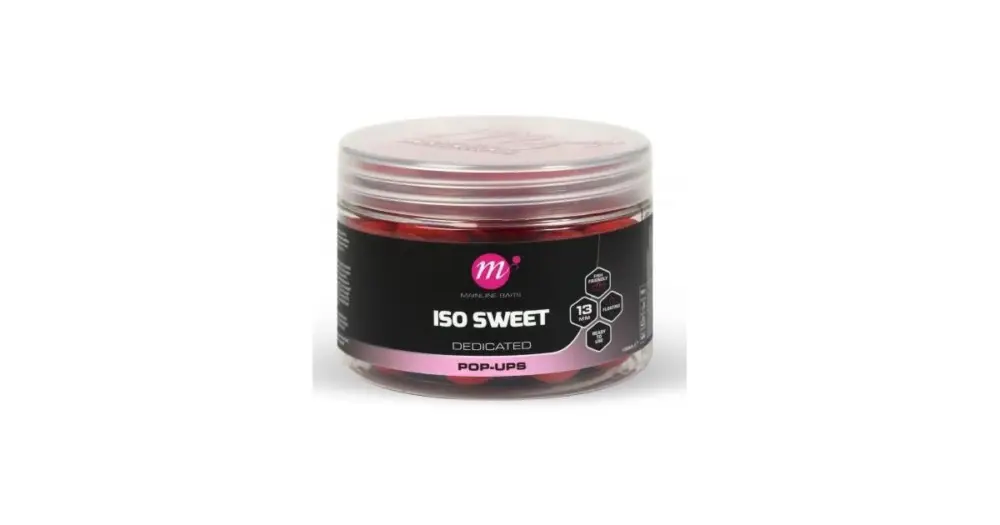 Odeslání Ihned Mainline Plovoucí Boilie Mini Pop-Ups ISO Sweet 150 ml 13 mm