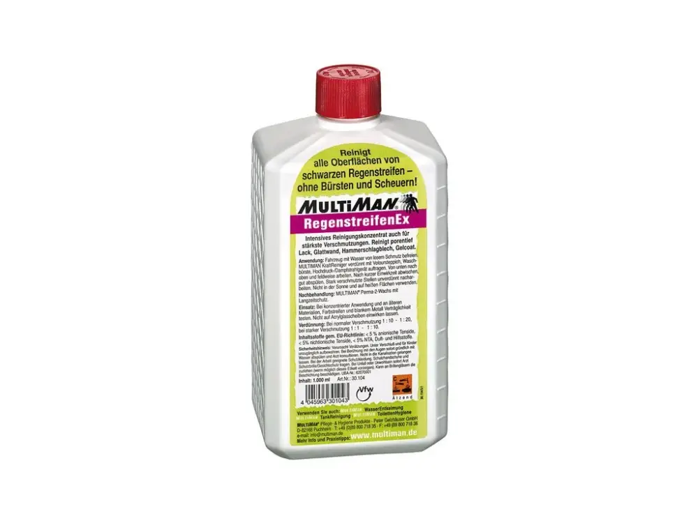 Vrácení Zdarma MultiMan Intenzivní čistící koncentrát pro karavany 500ml