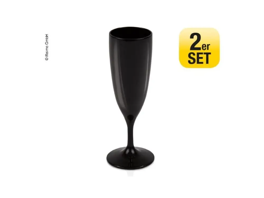 Aktuální Sklenice Black sekt 2ks
