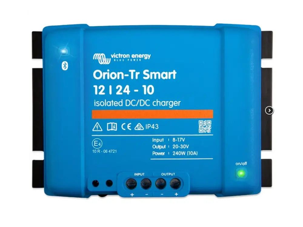 DC-DC nabíječka Orion-Tr Smart 12/24-10A (240W) izolovaná Aktuální