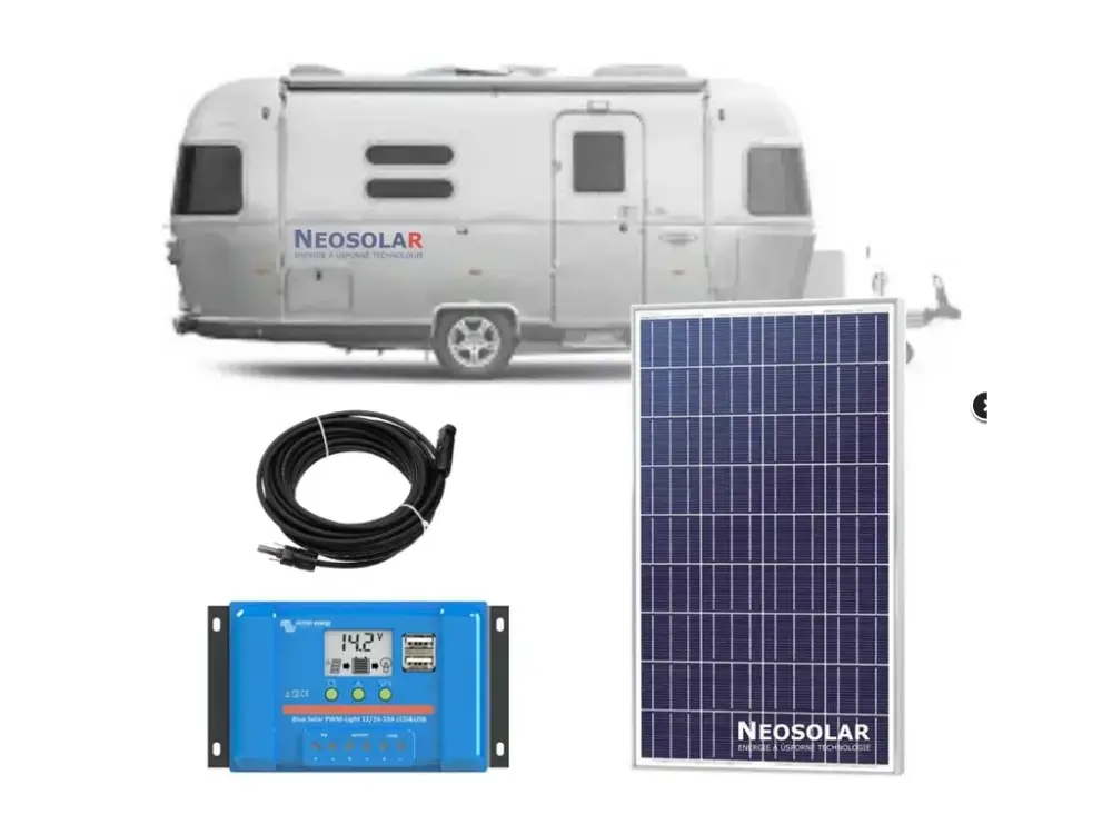 Sestava Victron Energy caravan 130Wp (PWM) Ověřený