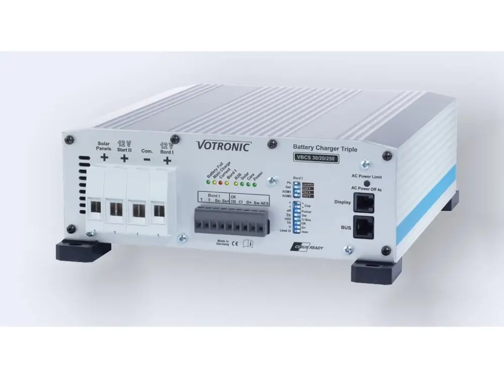 Votronic Kombinovaná nabíječka 3 v 1 VBCS VBCS 30A/20A/250W Výprodej
