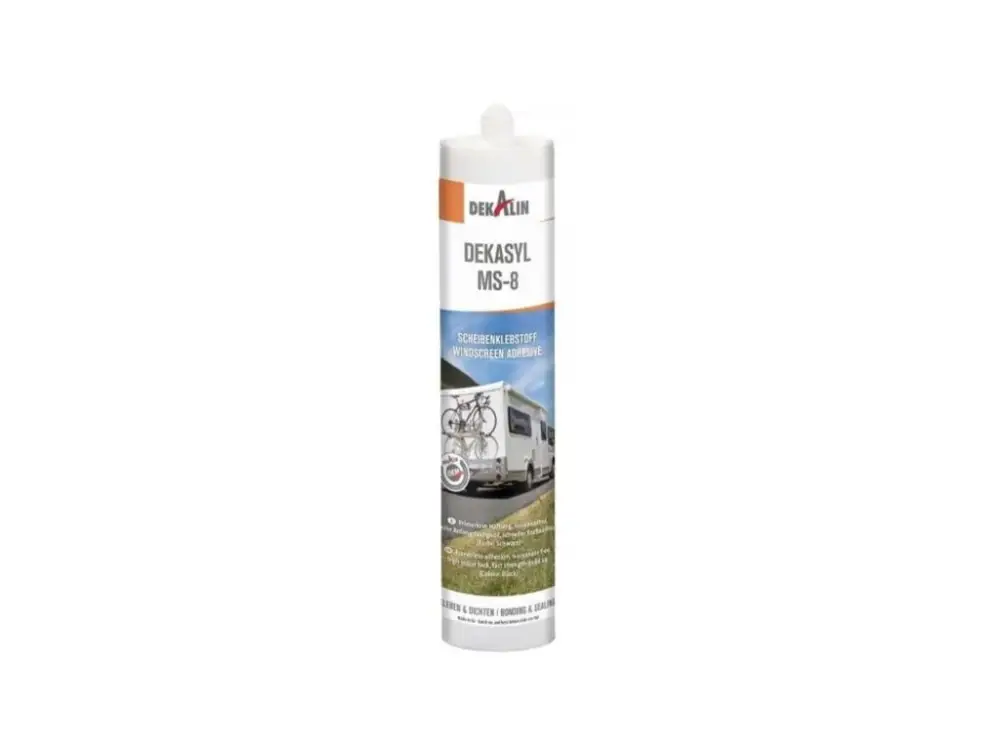 DEKALIN DEKASYL MS-8 Lepidlo a tmel černé, 600ml Rychlé Dodání