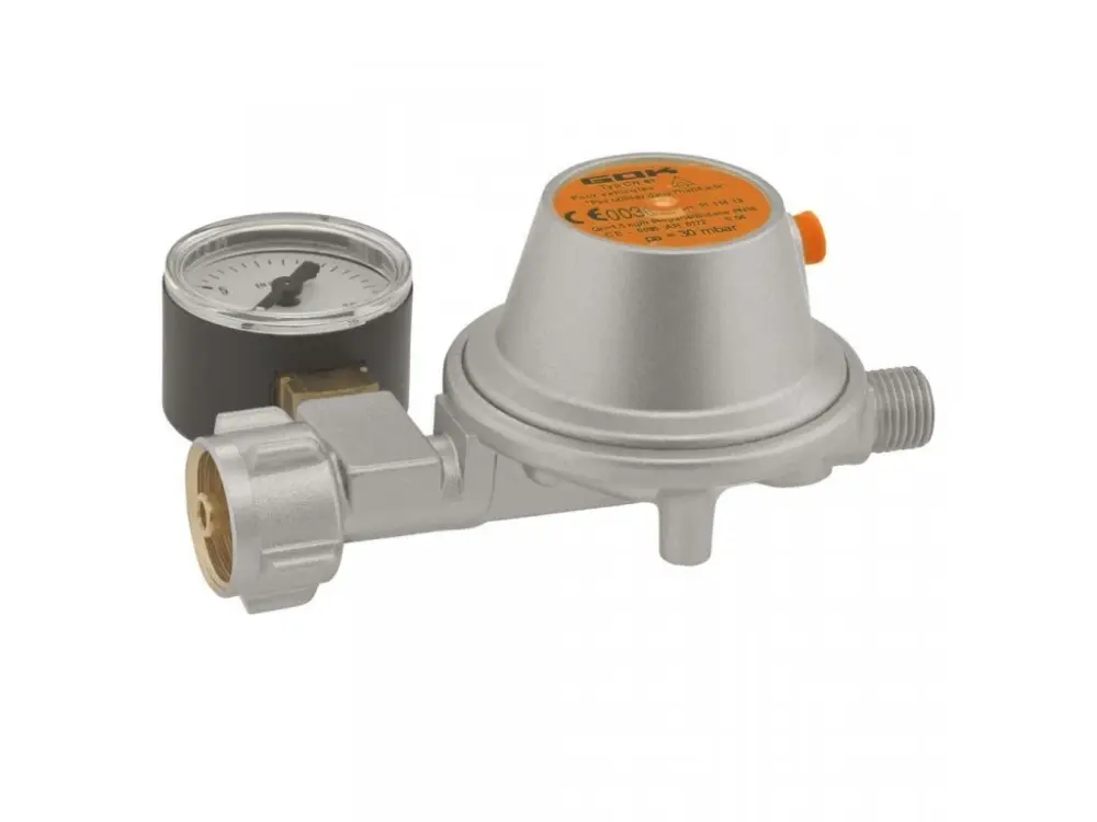 Regulátor s manometrem 50 mbar Cenová Bomba