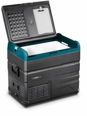 Ověřený VITRIFRIGO VFP60 12/24V + 230V kompresorová autochladnička