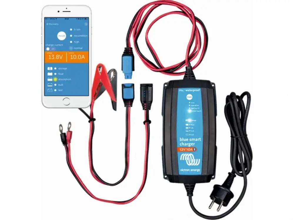 Chytrá nabíječka baterií BlueSmart 12V/5A IP65+DC konektor Cenová Bomba