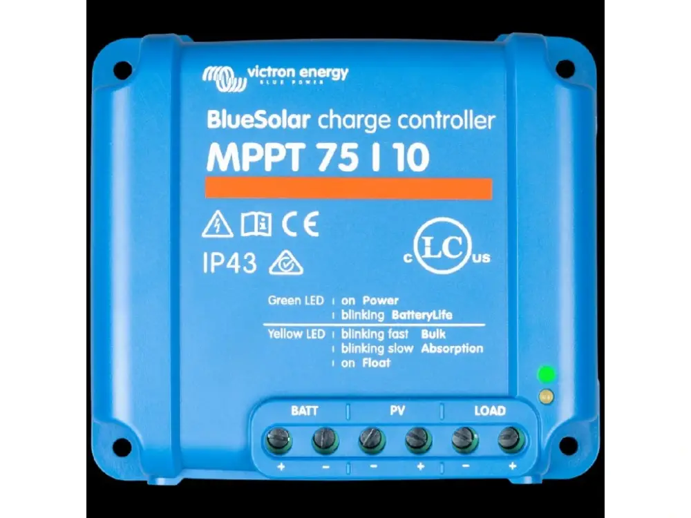 MPPT solární regulátor Victron Energy BlueSolar 75/10 Doprava Zdarma