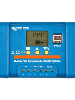 PWM solární regulátor Victron Energy BlueSolar-LCDandUSB 20A Sleva