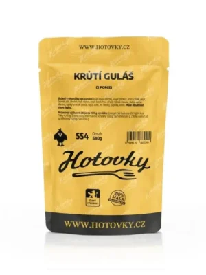 Krůtí guláš HOTOVKY - 2 porce Rychlé Dodání