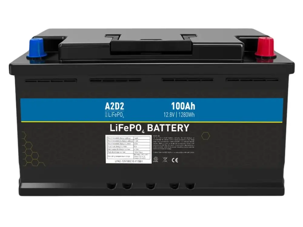Kup Teď A2D2 baterie LiFePO4 12,8V 100Ah