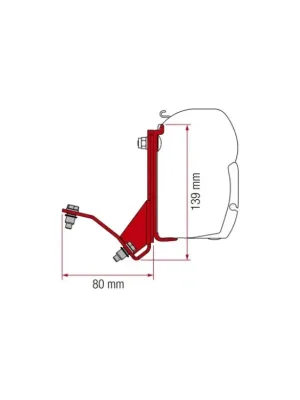 Adaptér Fiamma pro Ducato/HymerCar/Pössl od 07 se střešní ližinou Akční Nabídka