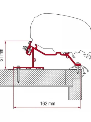 Adaptér Caravan ROOF Fiamma F80 Poslední Šance