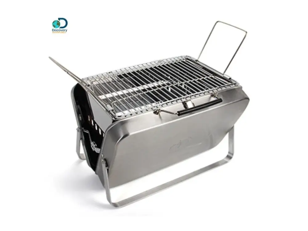 Must-Have Přenosný kufříkovýgril- nerez Discovery Adventures