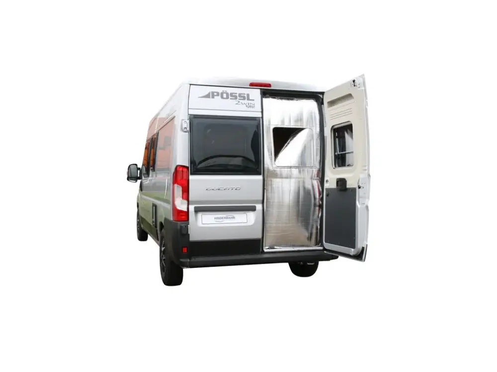 Nová Kolekce Tepelná clona pro Fiat Ducato a podobné modely od roku 2007 - vysoká jednodílná izolace zadních dveří