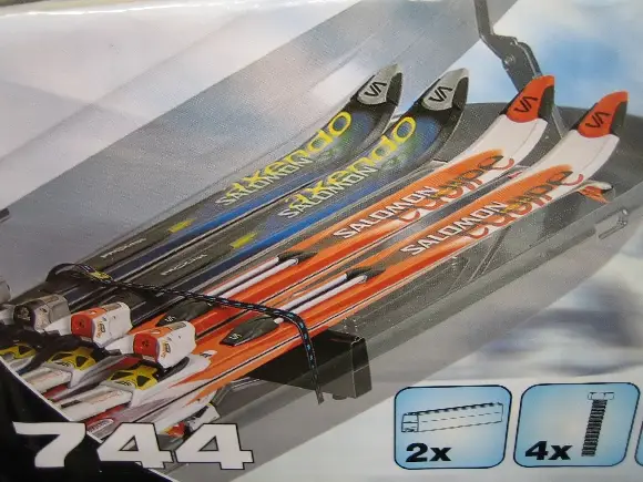 Držák lyží do boxu Thule 694700 Nejlepší Volba