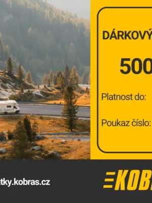 Dárkový poukaz na 500 Kč Omezená Nabídka