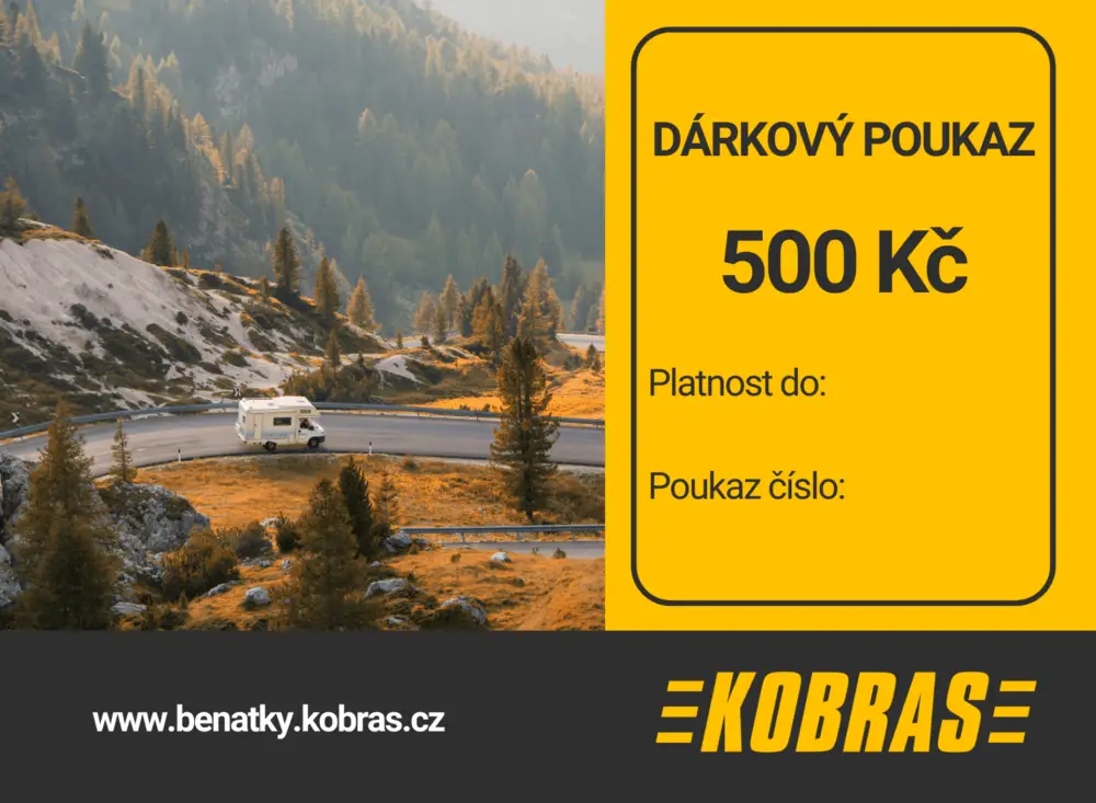 Dárkový poukaz na 500 Kč Omezená Nabídka
