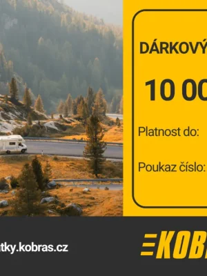 Dárkový poukaz na 10.000 Kč Oblíbený