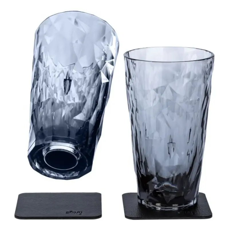 Ověřený Magnetická sklenice SILWY Longdrink kouřová 2ks