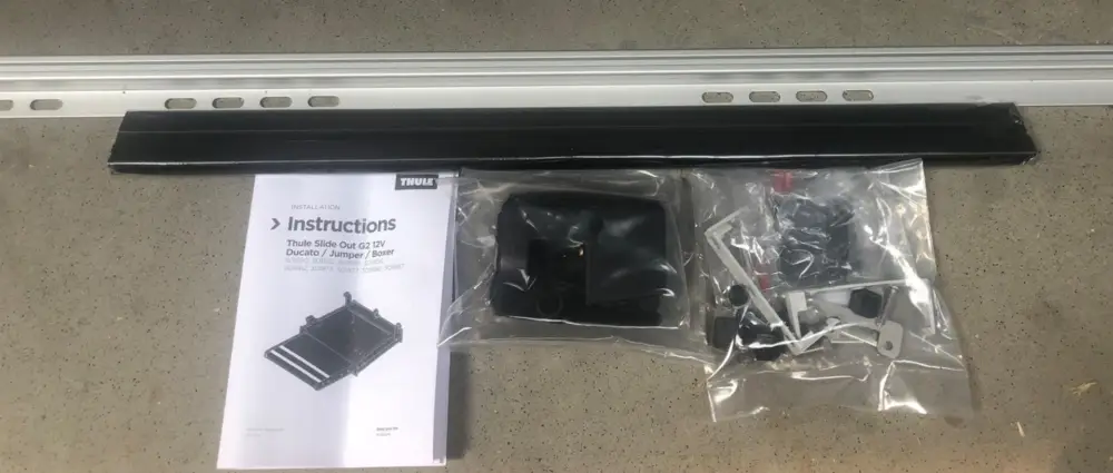 Originální Montážní sada Slide-Out Step G2 pro Fiat Ducato