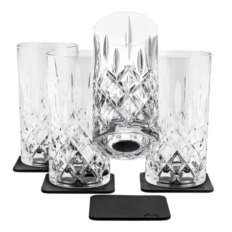 Magnetická sklenice SILWY kristal longdrink set 4ks Nejlepší Cena