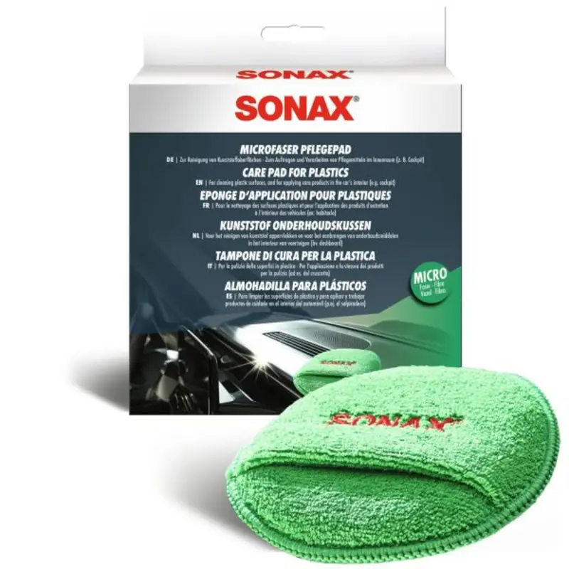 Sonax rukavice z mikrovlákna na čištění plastů Akce