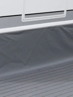 Zakrytí spodku Hindermann Standard 6x0,5 m, tmavě šedá Ověřený