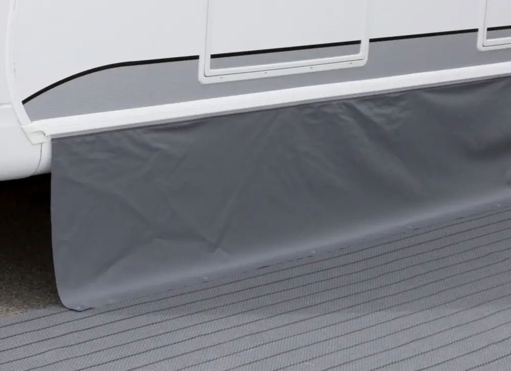 Zakrytí spodku Hindermann Standard 6x0,5 m, tmavě šedá Ověřený