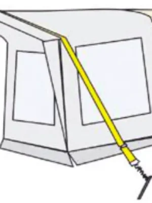 Časově Omezené Fiamma TieDown žlutý