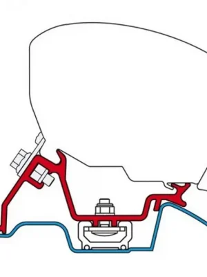 Adaptér F65 Mercedes Sprinter roof rail Super Cena