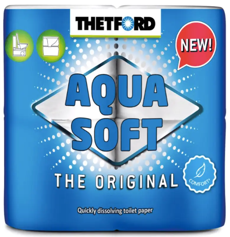 Oblíbený Thetford rozkladový toaletní papír Aqua Soft