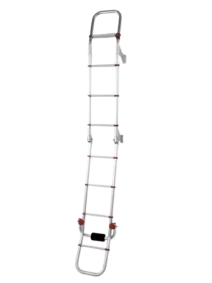 Žebřík FIAMMA DeLuxe 8, červený Hit Sezóny